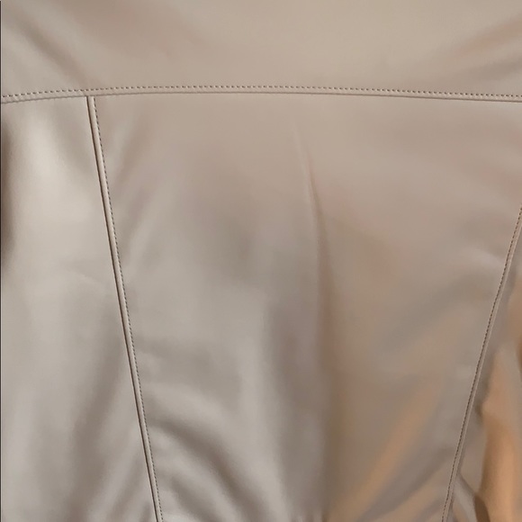 Blush pink faux leather jacket - Picture 7 of 7